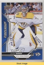 2018-19 Upper Deck Compendium Blue Juuse Saros #639 READ 0w6