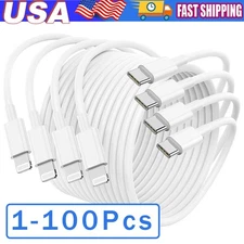 20W USB-C to iPhone Cable Fast Charger For iPhone 14 13 12 11 Pro Max Cord Lot
