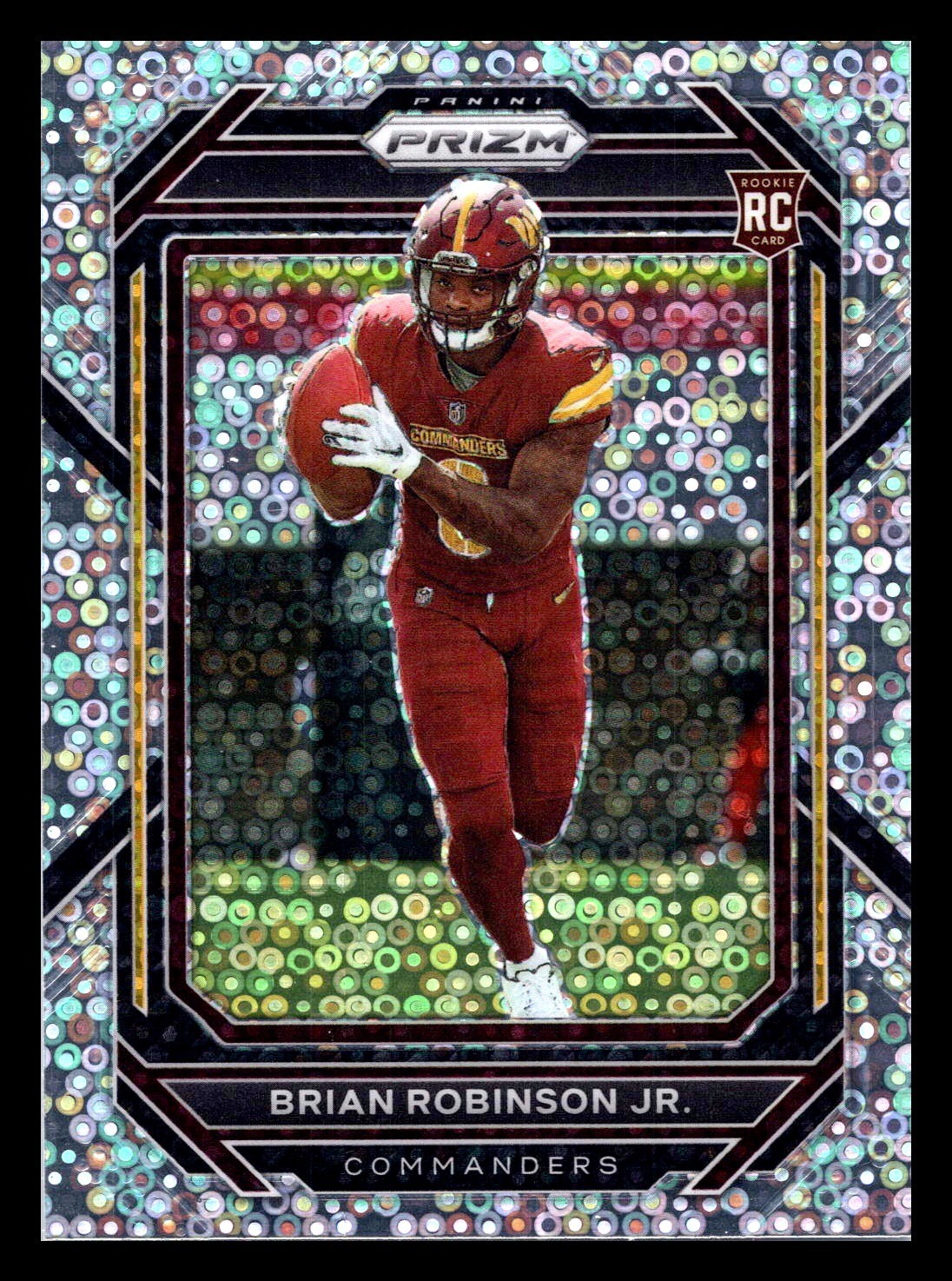 2022 Panini Prizm Rookies No Huddle Prizm Brian Robinson Jr #321 Rookie RC