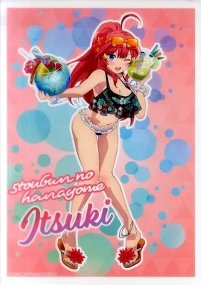 AiO Plus Satsuki Nakano A3 Clear Poster Charatto Kuji Quintessential Anime