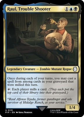 Raul, Trouble Shooter - Foil NM MTG Universes Beyond: Fallout