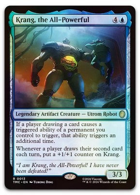 Krang, the All-Powerful (Surge Foil) NM Commander: Teenage Mutant Ninja Turtles