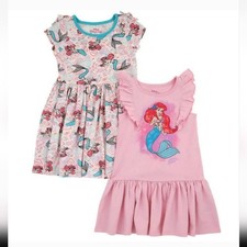 Disney Princess kids' 2 pack dress nwt, Little Mermaid