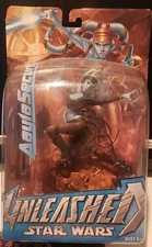 Star Wars Unleashed Aayla Secura Model Sculpture Action Figure 2004 Unopened 💥