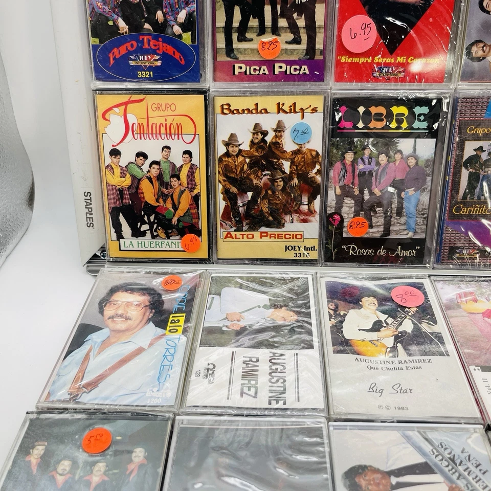 SEALED Tejano / Mexican Lot of 29 Cassettes - Various Artists Brand NEW - Image 4 of 4