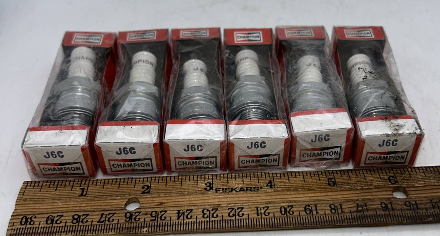 Champion J6C Spark Plugs Lot Of 6