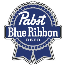 Pabst Blue Ribbon Beer Logo 1 Sticker Waterproof Vinyl Decal Die-cut Garage