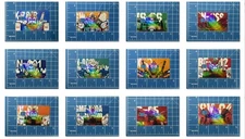 Credit Card Skin.Cartoon Waterproof Holographic Sticker.