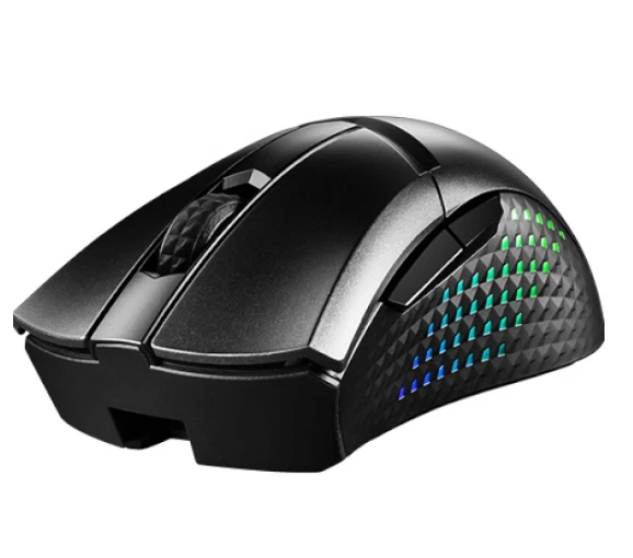 MSI GM51 Lightweight Wireless RGB Gaming Mouse - 19K DPI, USB-C, High Performanc - Image 3 of 4