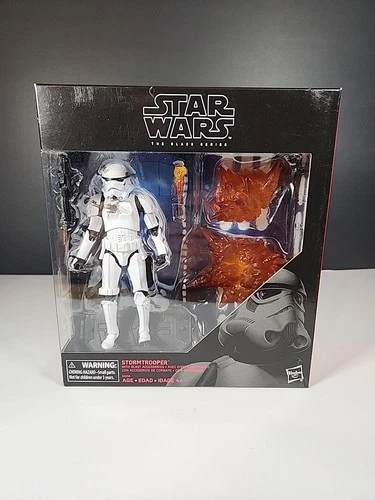 Hasbro Star Wars The Black Series: STORMTROOPER with Blast Accesories - New