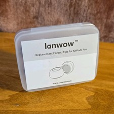 Lanwow Replacement Earbud Tips Black for Apple AirPods Pro