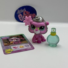 BABOON G7 244 W/ Accessories - Authentic Littlest Pet Shop - Hasbro LPS