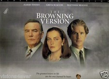 WIDESCREEN EDITION LASERDISC THE BROWNING VERSION  ALBERT FINNEY 