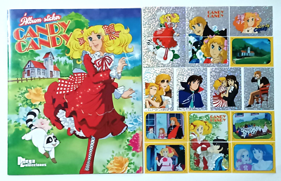 CANDY CANDY ALBUM Reedition MC + Full Set 221/221 Stickers Peru
