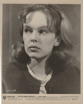 Sandy Dennis in Up the Down Staircase (1967)   Hollywood Vintage WB Photo M 221