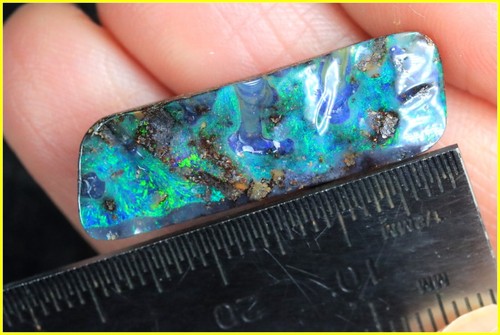 12,85 TCW natürlicher AUSTRALISCHER Boulder Opal Stein + Video - Bild 6 von 7