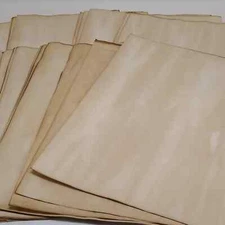 25 Coffee Dyed 8.5"x11" Papers, Hand Dyed Papers, Junk Journal Supply