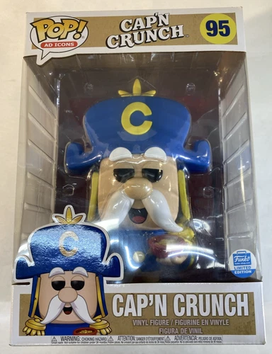 Funko Pop Ad Icons Quaker Oats Capn Crunch Cereal 10-Inch FunkoShop Exclusive 95