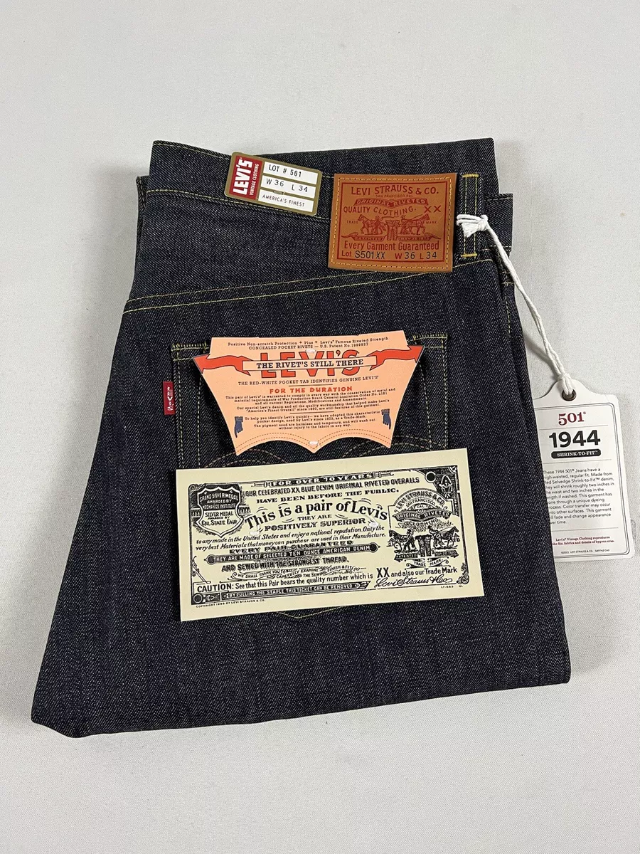 未着用】LEVI´S VINTAGE CLOTHING 501XX w32-