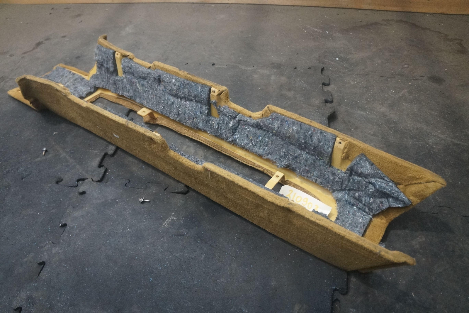 Center Console Lower Tunnel Carpet Trim Base OEM Ferrari 360 Spider Modena 2005