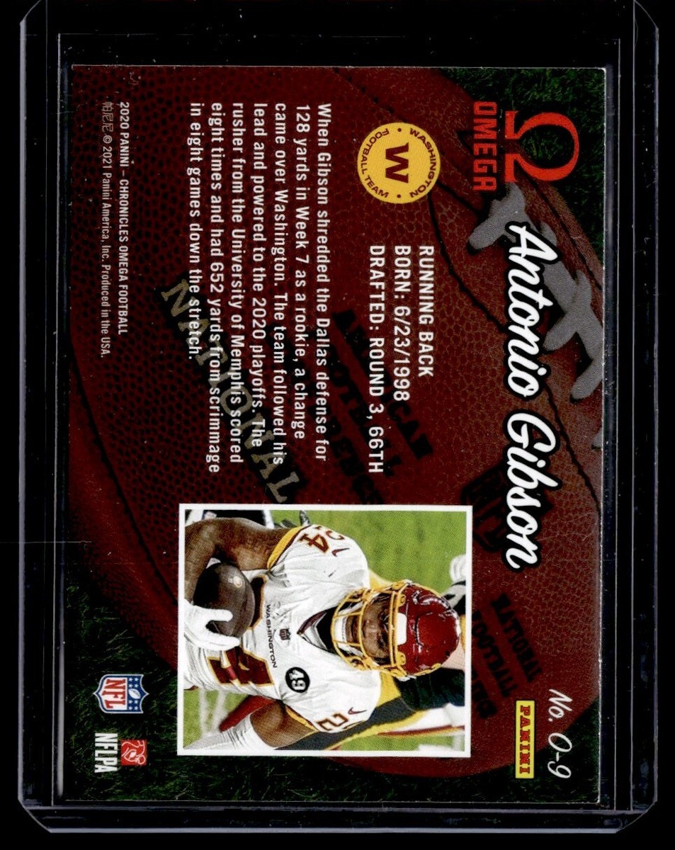 2020 Panini Chronicles Omega Antonio Gibson Rookie | eBay