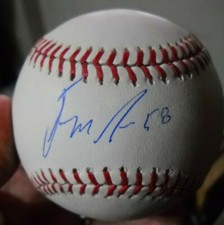3 LOT JENRRY MEJIA  SIGNED OML BASEBALL METS RED SOX FANATICS STEINER MLB HOLO
