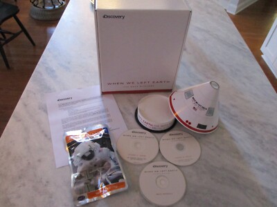NASA/APOLLO DISCOVERY CHANNEL PRESS KIT WHEN WE LEFT EARTH THE NASA MISSIONS2008