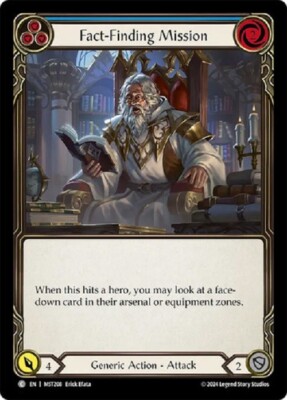 FACT-FINDING MISSION (BLUE) X3 *FAB - PART THE MISTVEIL*
