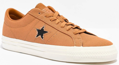 Converse One Star Pro Raw Sugar Skate Shoes Orange M10.5/W12  display picture 1