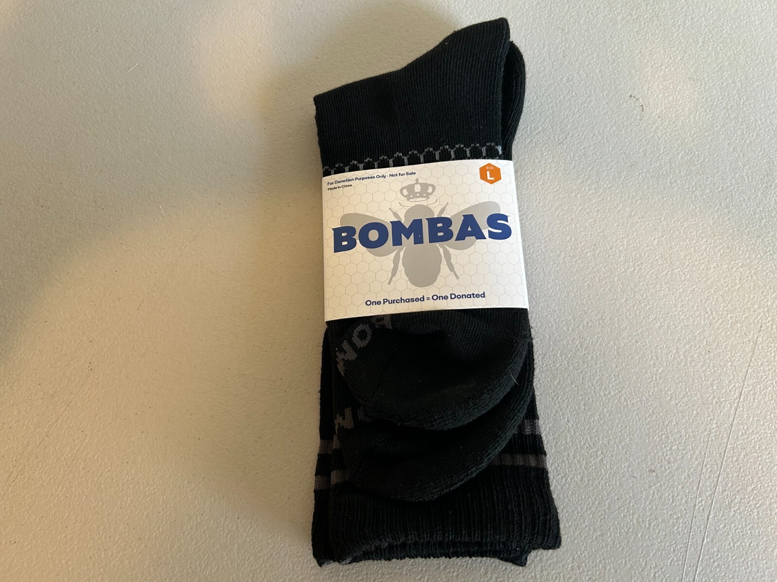 3 PAIR BOMBAS SOCKS MEN'S SIZE L eBay