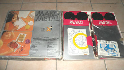Jeu Vintage Mako Coffrets Tout Neuf, Jamais Servi Sous Blist