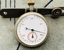 Collectible Pocket Stop Watch Swiss made/Mechanical Switzerland StopWatch