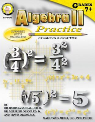 Algebra II Practice Book, Grades 7 - 8    Acceptable  Book  0 paperback