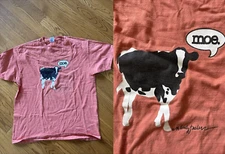 MOE. Band Cow Graphic Pink T Shirt Full Size S-5XL