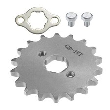 420 Style 18T Front Engine Sprocket Fits 50cc-125cc Dirt Pit Bike ATV