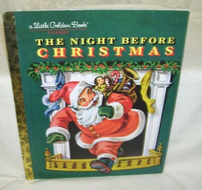 A Little Golden Book The Night Before Christmas by Clement C. Moore | eBay