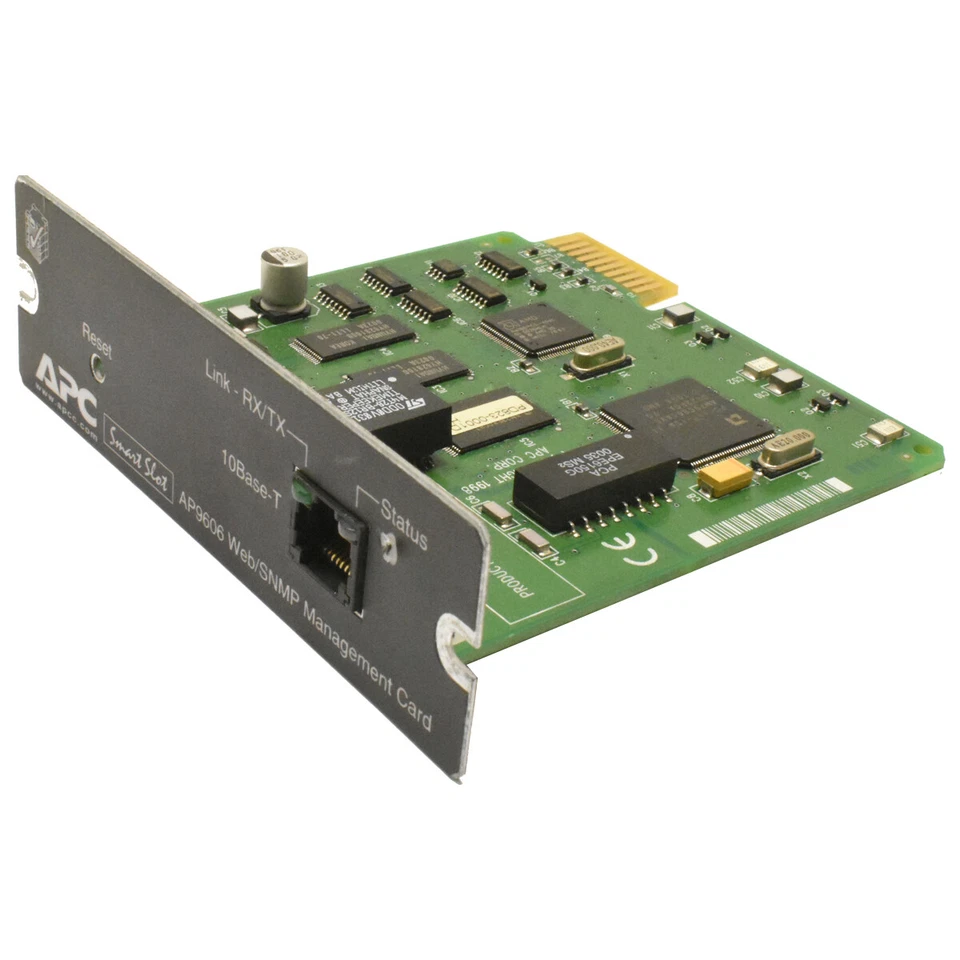 APC AP9606 Gruppo di continuità Smart Slot Web / SNMP Network Management Card... - Immagine 2 di 4