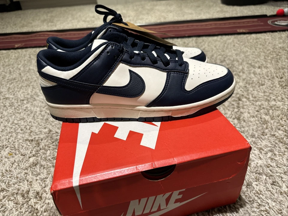 Nike Dunk Low Next Nature Olympic Mujer Azul Marfil Talla 12W o 10.5M Foto 4 de 4