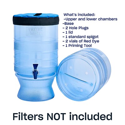 Berkey Light /Housing ONLY- Open Box (Filters NOT included PLEASE READ)
