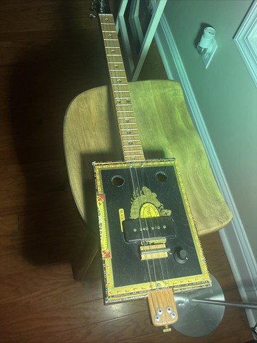 cigar box guitar pickup 4 string 