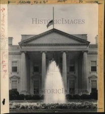 1953 Press Photo The White House in Washington, D.C. - hcw10649