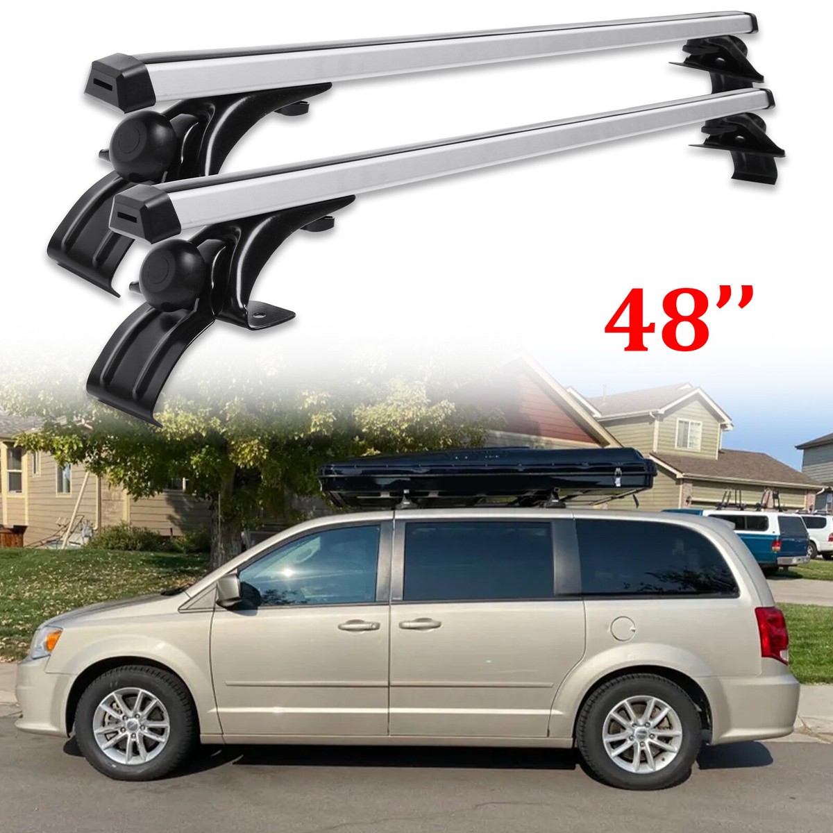 Cargo Boxes Dodge Caravan Roof Rack Cross Bars 2012 Dodge Grand