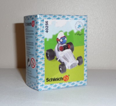Smurf Schleich: 40256 The Grey Car Box (Smurf Puffi Smurf Smurf)