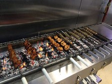 Automatic Seekh Kebab Conveyor Grill Auto Rotating Commercial ORIGINAL