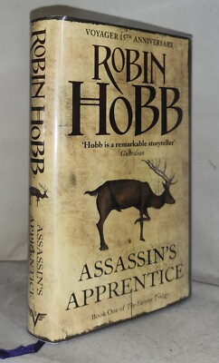 ASSASSINS APPRENTICE Voyager 15th Anniversary 1st Thus HB - Robin Hobb -Farseer