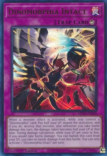 Dinomorphia Intact - Yu-Gi-Oh! - NM - 1st Edition - HOLO - 第 1/1 張圖片