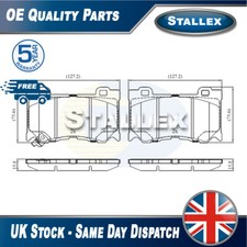 Adatto per Nissan 370Z Infiniti FX QX70 Q70 G Q50 Q60 Set Pastiglie Freno Anteriore Stallex