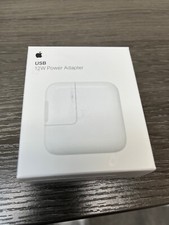 Lot of 5 - Genuine Apple OEM USB 12W Power AC Adapters A1401 - MD836LL/A - NEW 