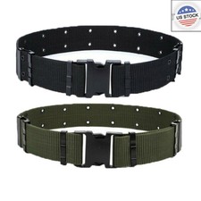 Tactical Belt Quick Release Buckle Pistol Belt Heavy Duty Army Combat Waistband