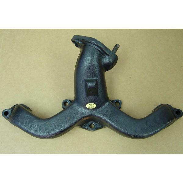 Collecteur d'échappement pour Willys Jeep 1952-1971 en fonte brute